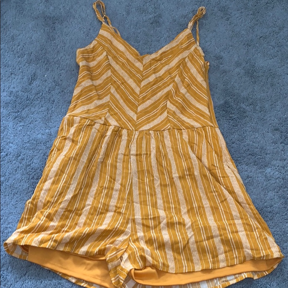 Yellow romper